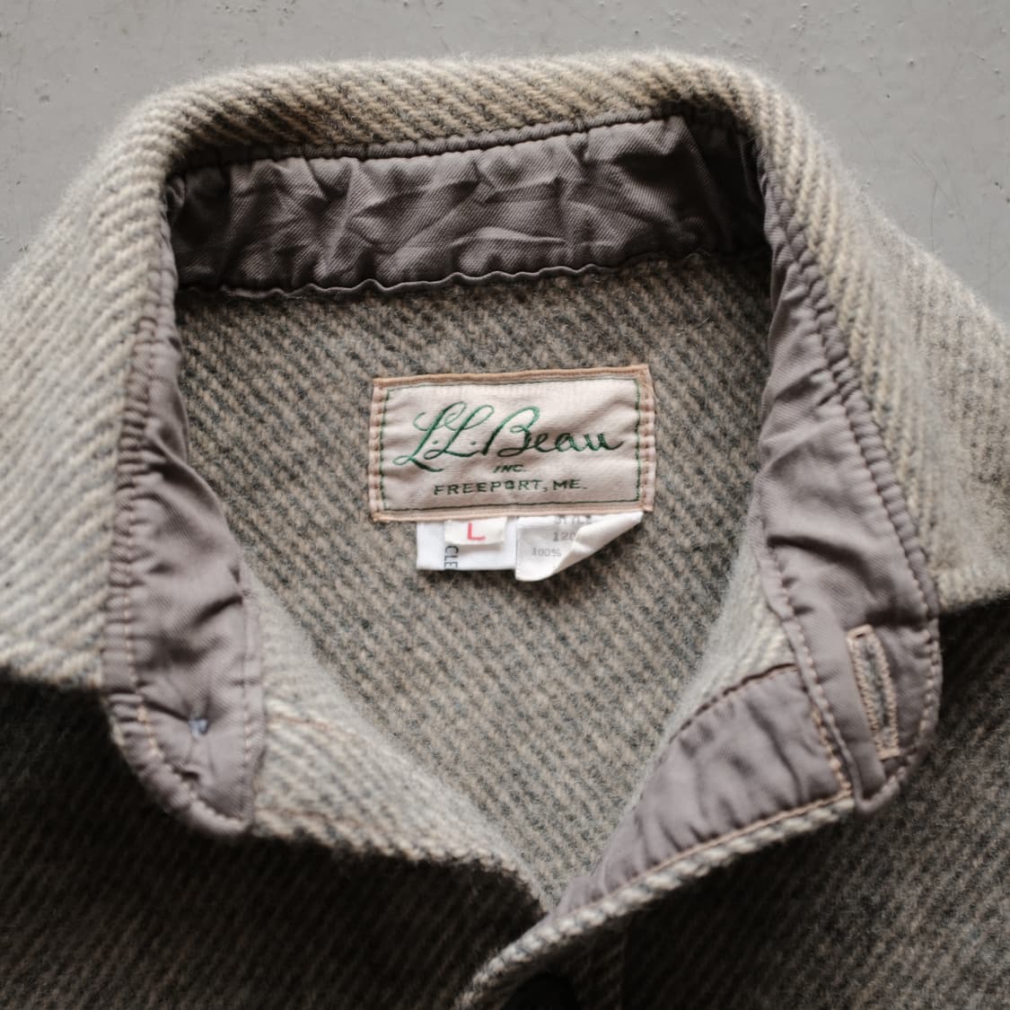 1970's L.L.Bean Wool Shirt 상품이미지4