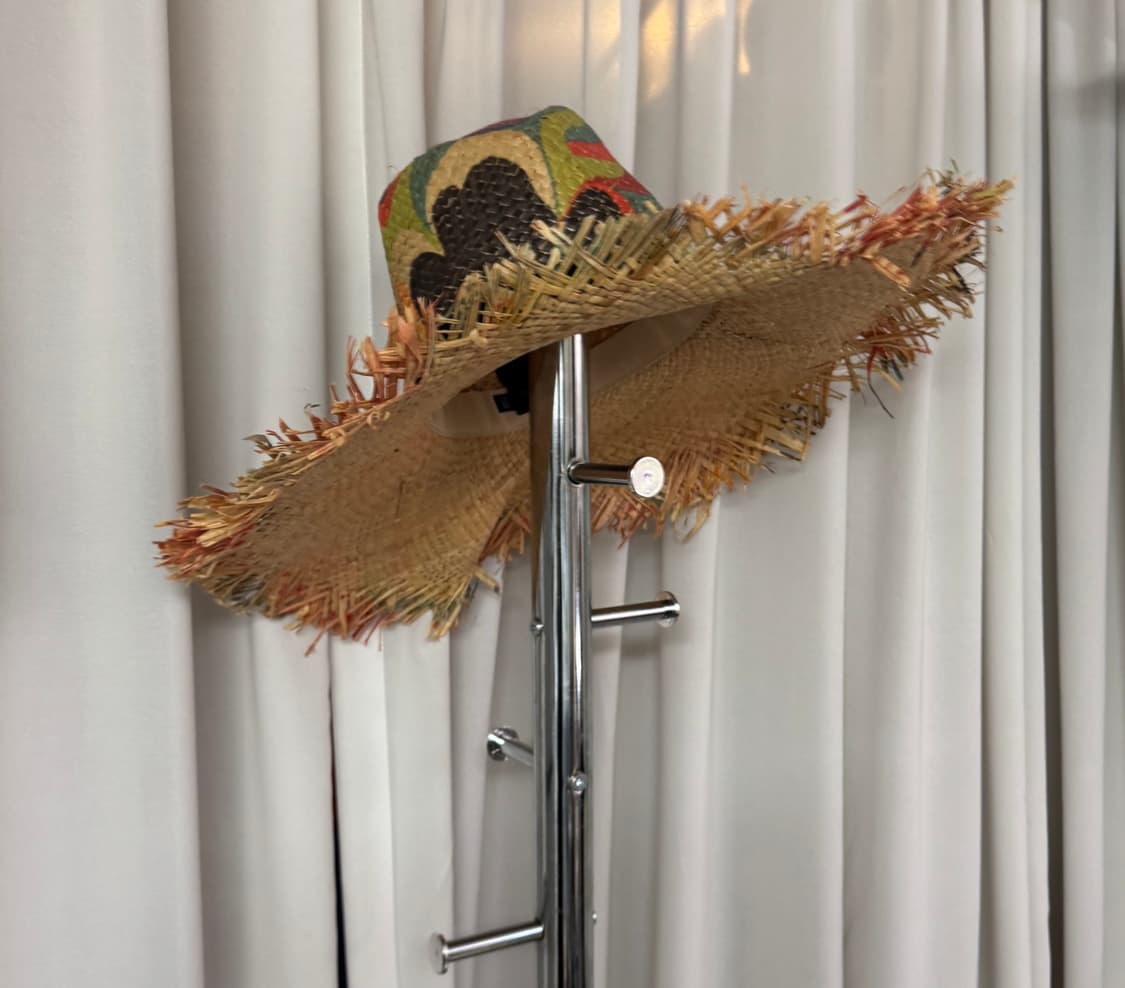 Etro  100% rafia hat  에트로 라피아 햇 상품이미지8