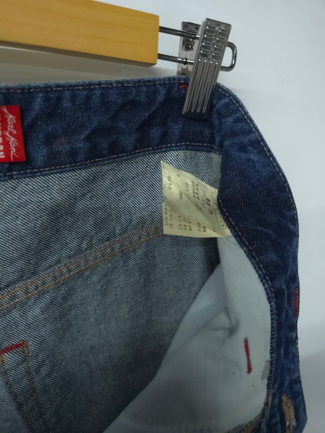 칼카니(Karl Kani) Y2K 데님팬츠(여성28) 상품이미지7