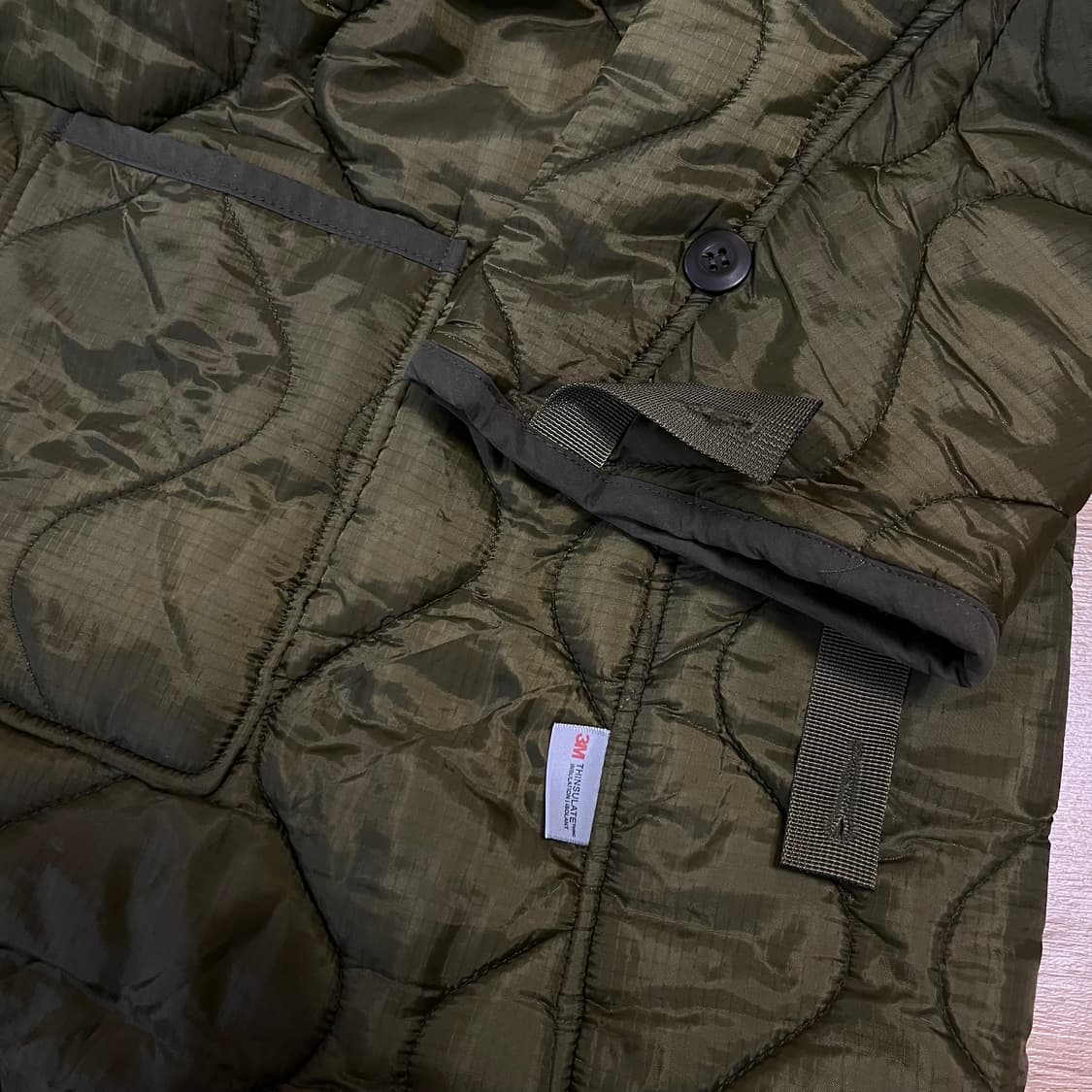 3M 신슐레이트 내피 깔깔이 올리브 (체감XL) 상품이미지2