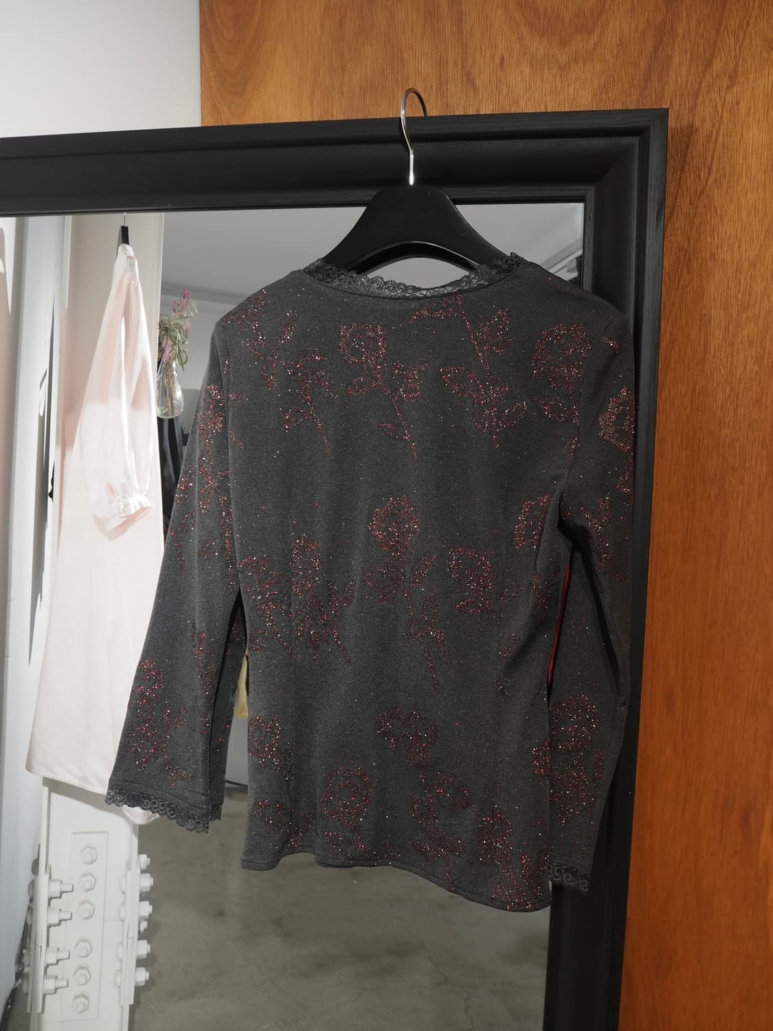 Leggy Press spangle top&cardigan  상품이미지8