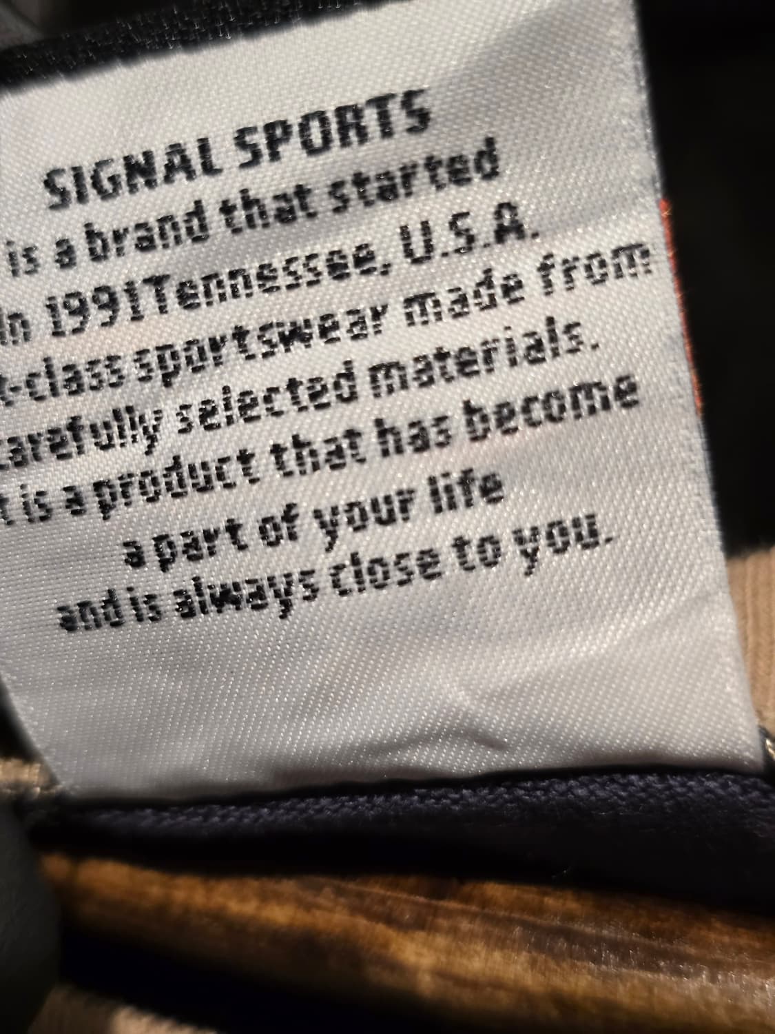 SIGNAL SPORTS Two-tone T-shirt 상품이미지5