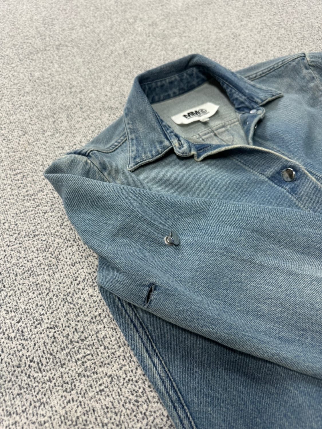 mm6 메종마틴마르지엘라 데님 셔츠 55 상품이미지5