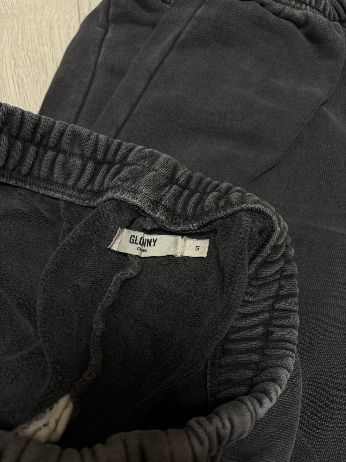 글로니 G CLASSIC WASHED 조거팬츠 (차콜) 상품이미지5