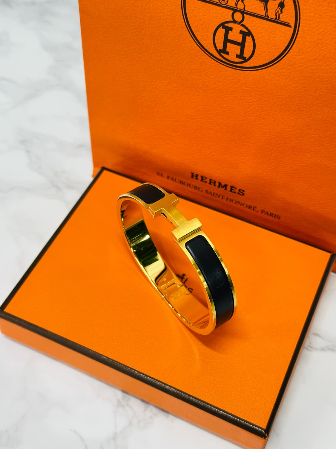 [정품] 에르메스 클릭아슈 T5 금장 누아메트 상품이미지2