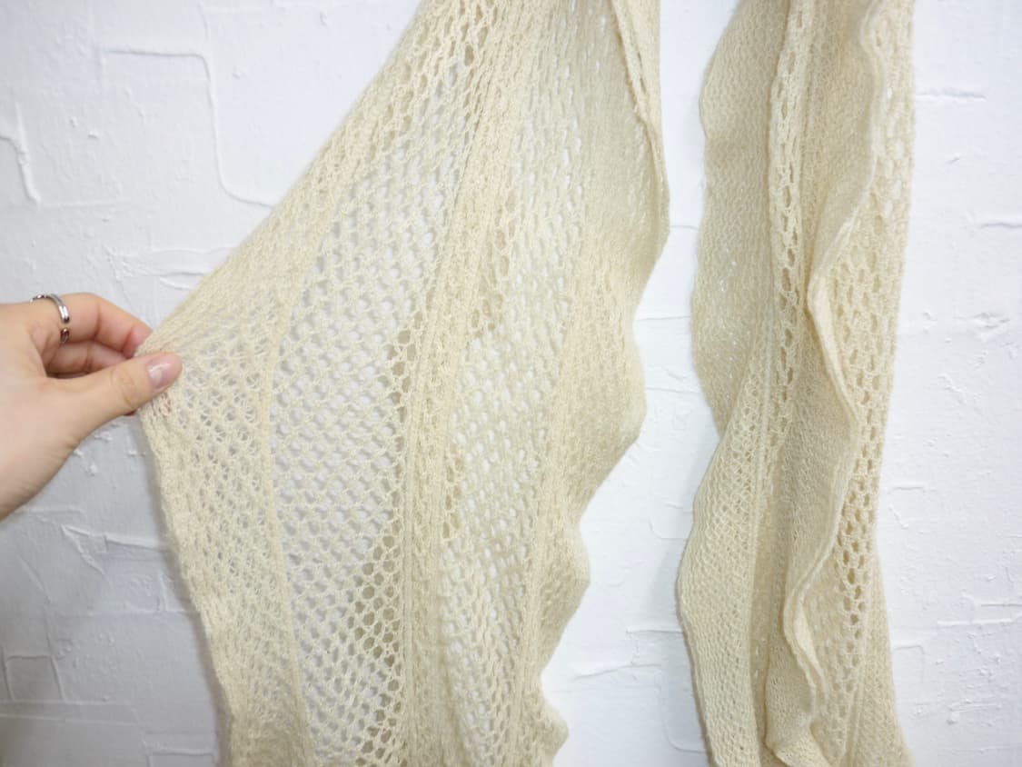 antique cream muffler 상품이미지6