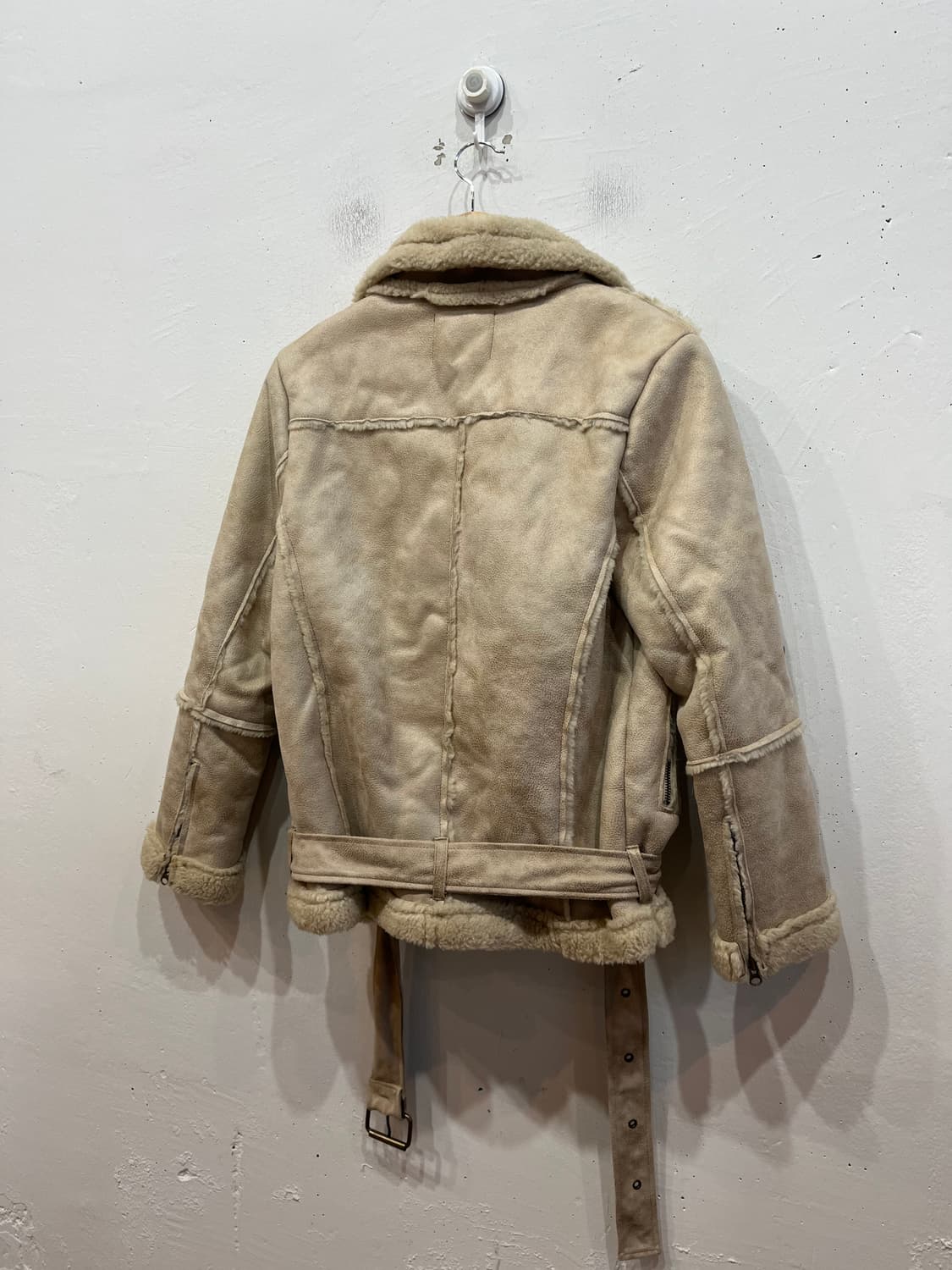 collncos 무스탕 자켓 우먼즈 상품이미지3