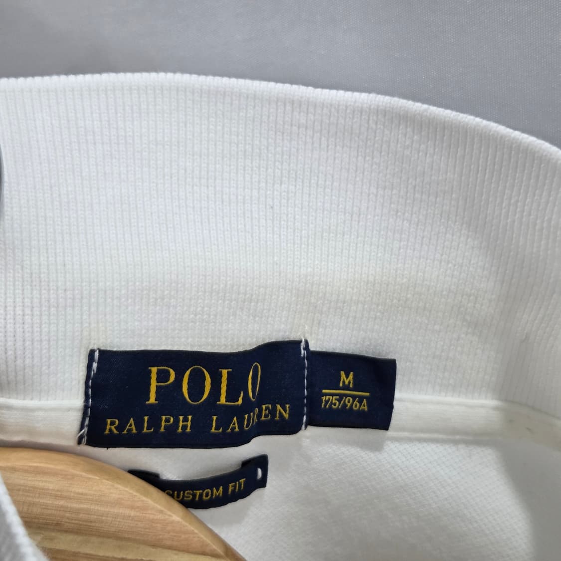 폴로랄프로렌 피케 카라티 화이트 M 상품이미지7