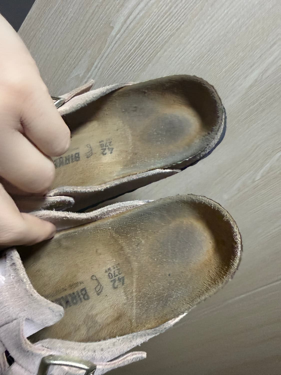 버켄스탁 보스턴 42 핑크 상품이미지3