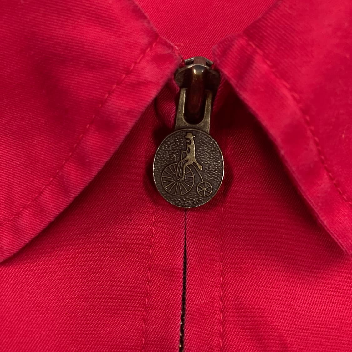 빈폴 레드 컬러 스몰 로고 스윙톱 자켓 상품이미지3