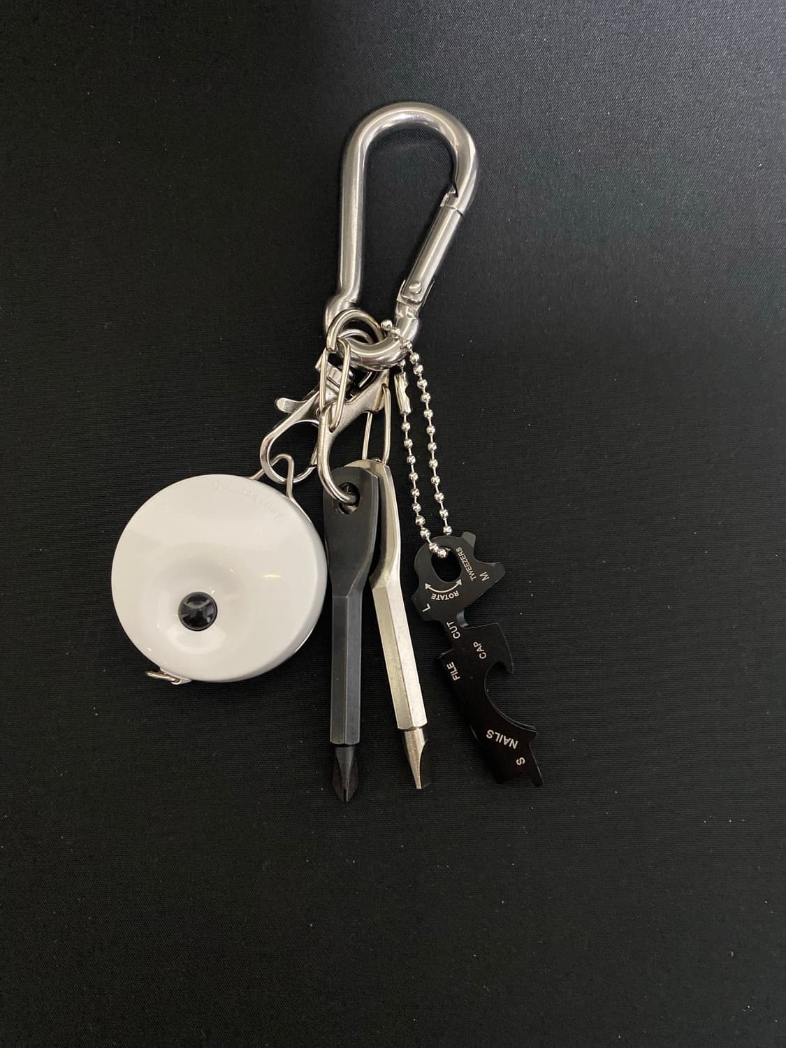 블랙&화이트 멀티툴 키링 상품이미지2