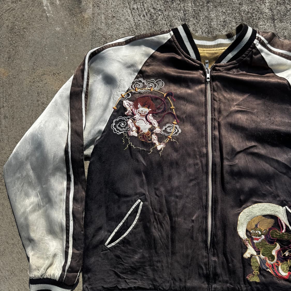 [XXL] Satori 오리엔탈 자수 양면 레이온 스카쟌 상품이미지6