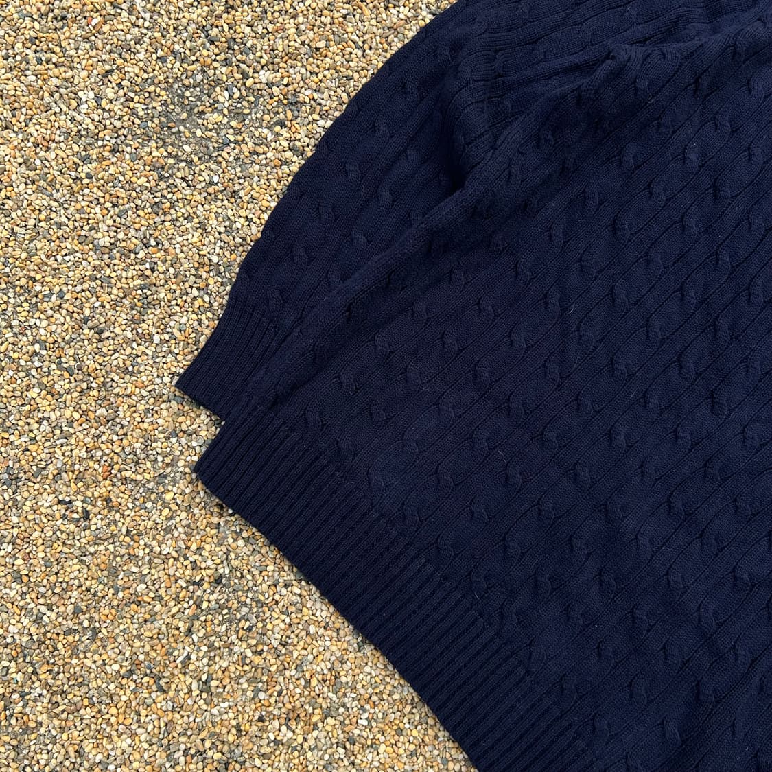 폴로 랄프로렌 네이비 케이블 니트 상품이미지3