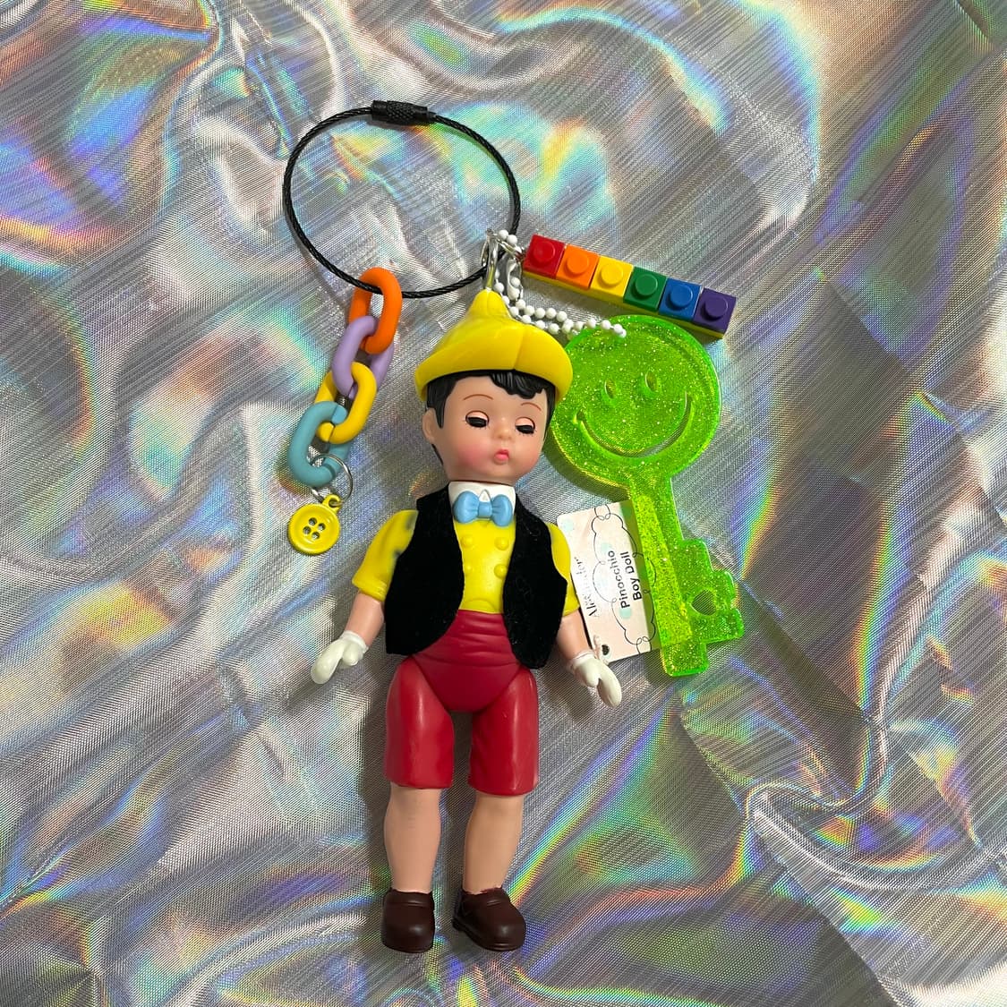 빈티지 피노키오 맥마담 인형키링 상품이미지2