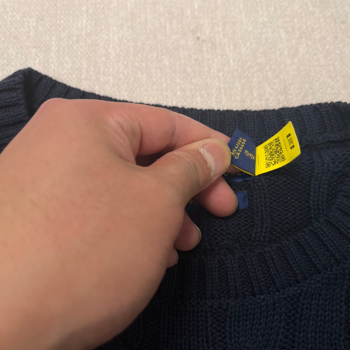 105 폴로 랄프로렌 꽈배기 니트 상품이미지3