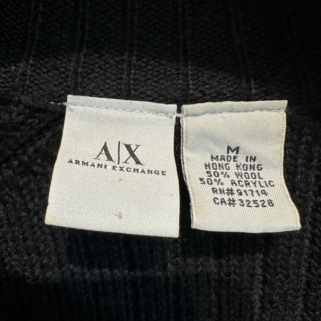 아르마니 익스체인지 어시메트릭 니트집업 상품이미지7