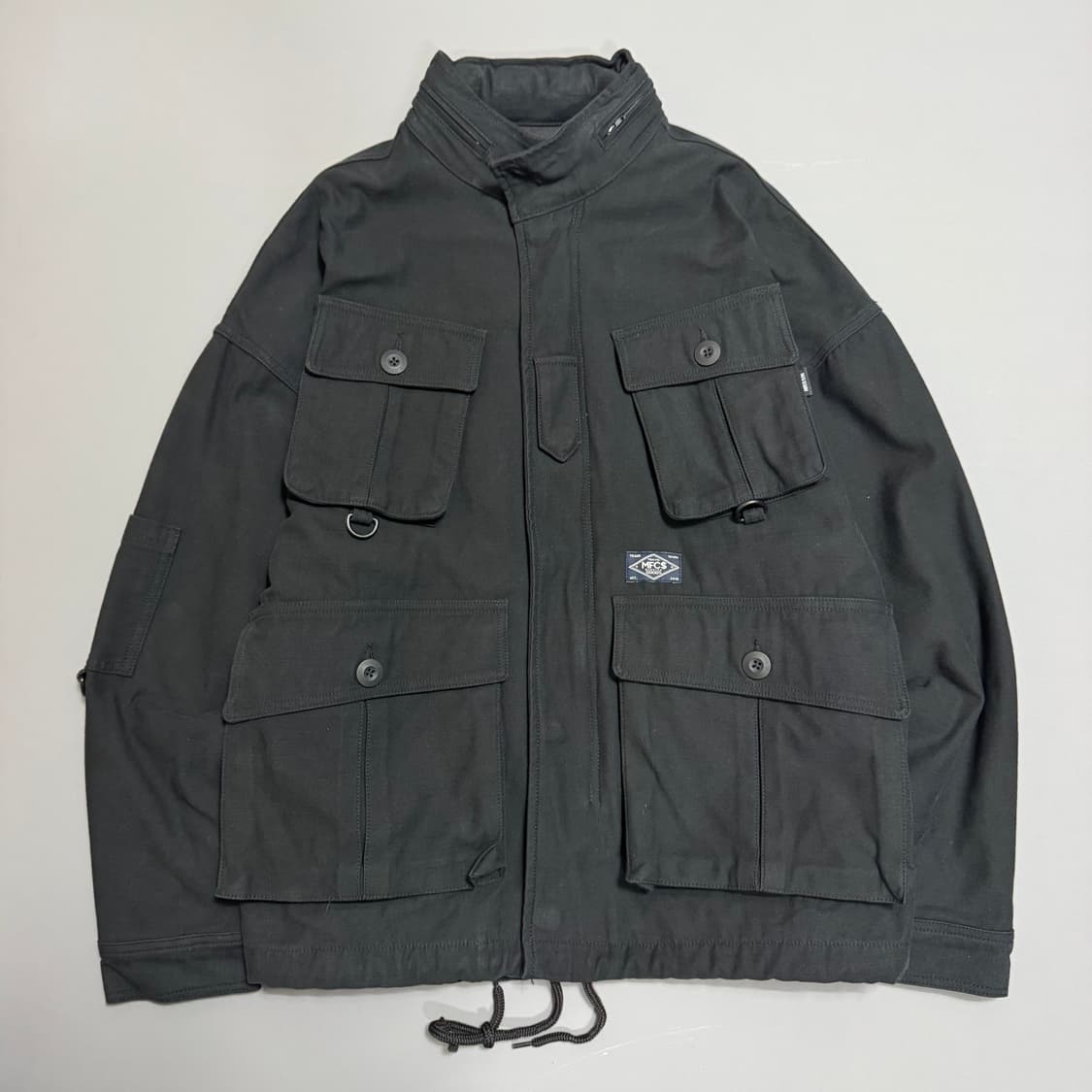 MFC STORE 블랙컬러 라벨 로고 코튼 복각 필드 자켓 상품이미지9