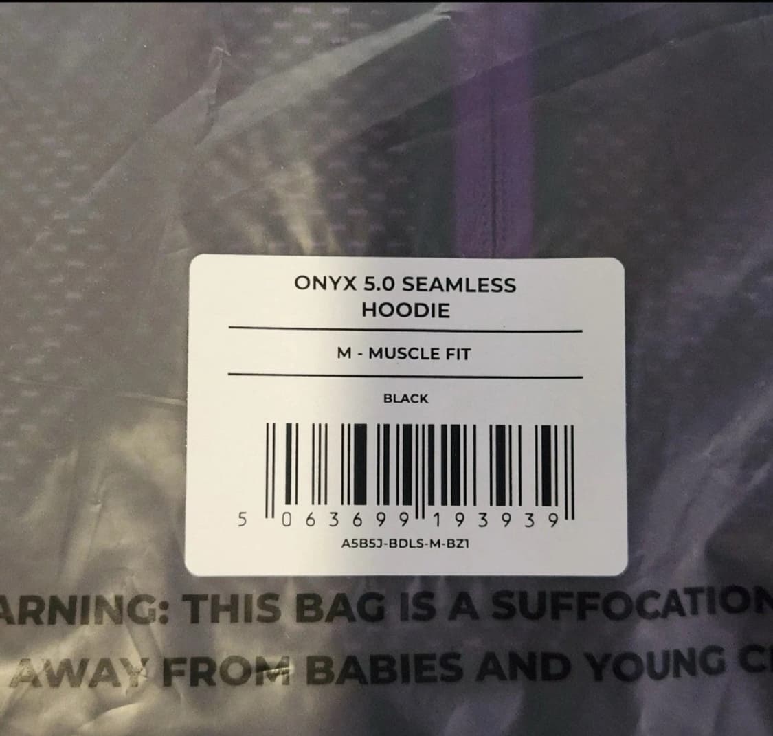 짐샤크 오닉스v5 퍼플 후드 m사이즈 판매합니다! 상품이미지2