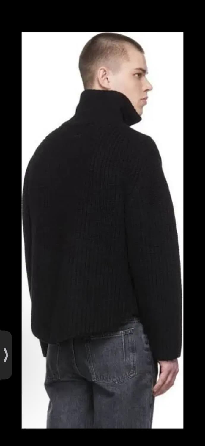 이티스 EYTYS 넵튠 반집업 니트 블랙  L-XL 상품이미지5