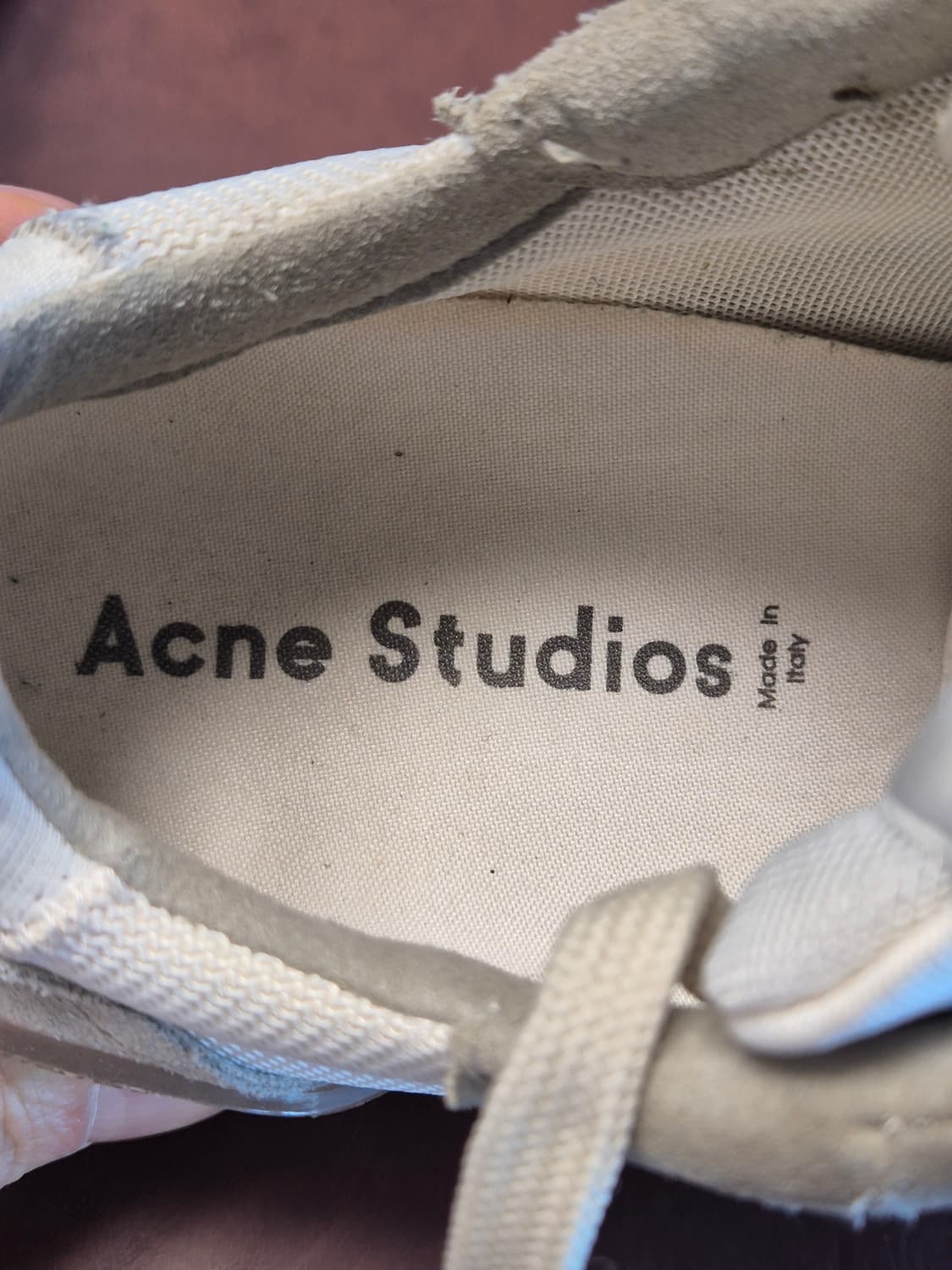 250-255(39) 정품 아크네 스튜디오 지미라벨 스니커즈  상품이미지7