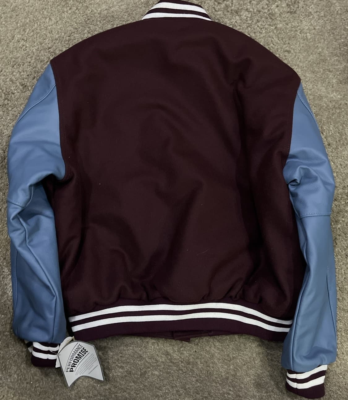 할로웨이 울 레더 바시티 자켓 상품이미지2