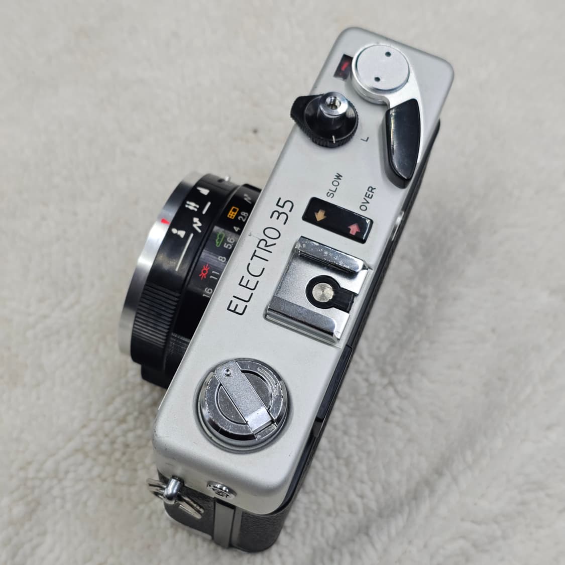 야시카 일렉트로 35 FC RF 필름카메라 필카 올드 앤틱 소장용 희귀 상품이미지6