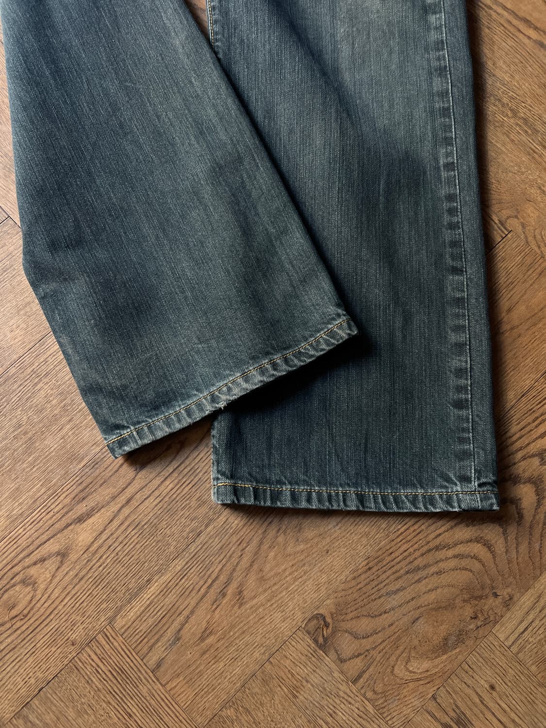 [36]리바이스 501 빈티지 워싱 스트레이트핏 데님 팬츠 상품이미지5