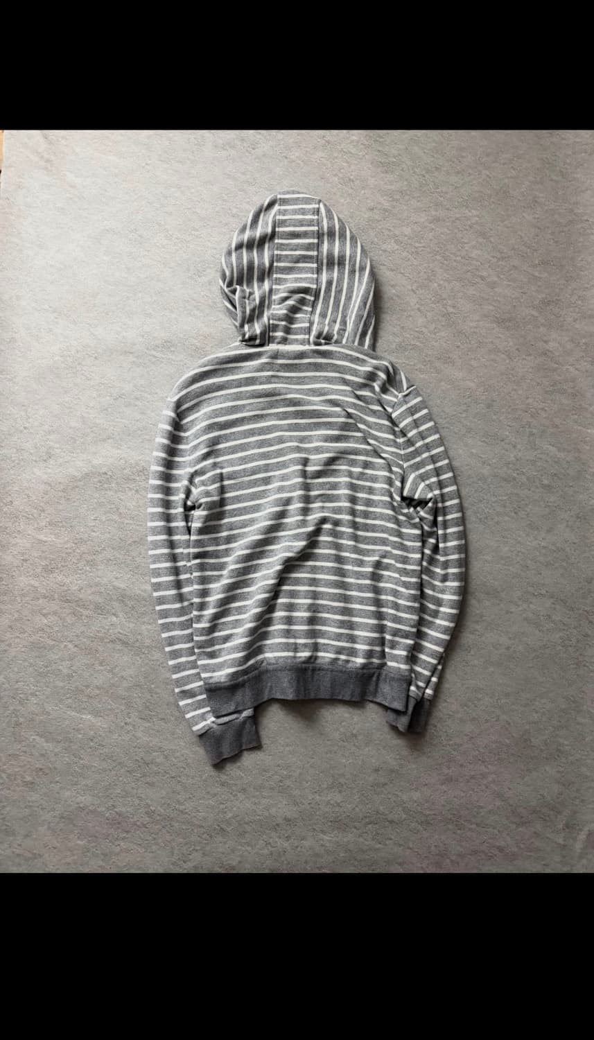 아르마니 익스체인지 스트라이프 후드집업 상품이미지2