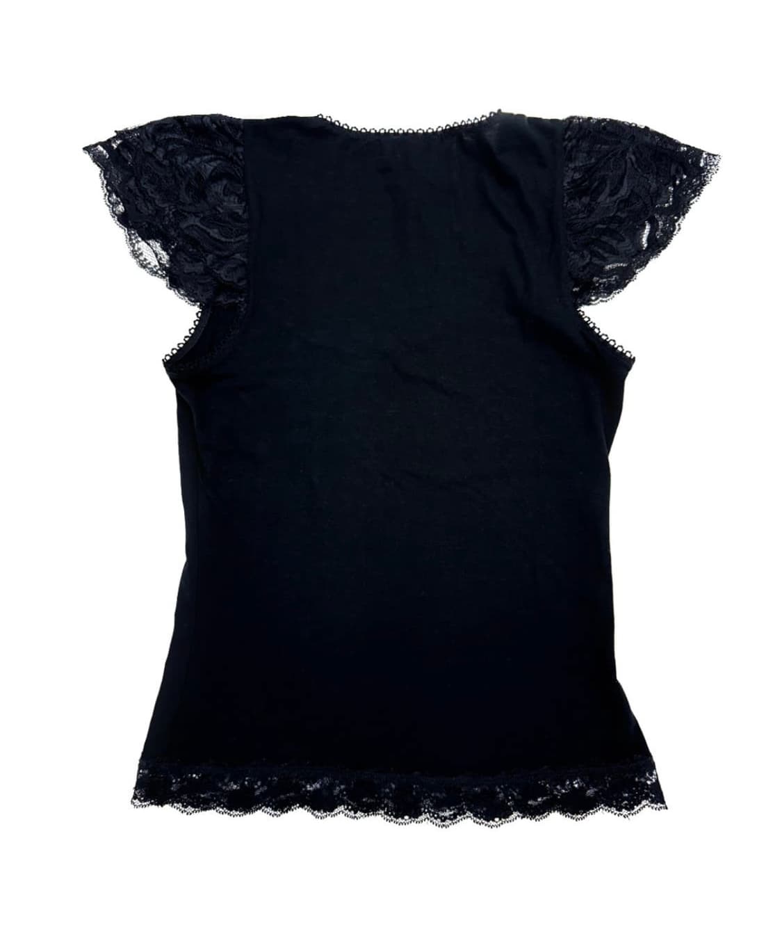 돌채앤가바나 레이스 디테일 티 상품이미지2