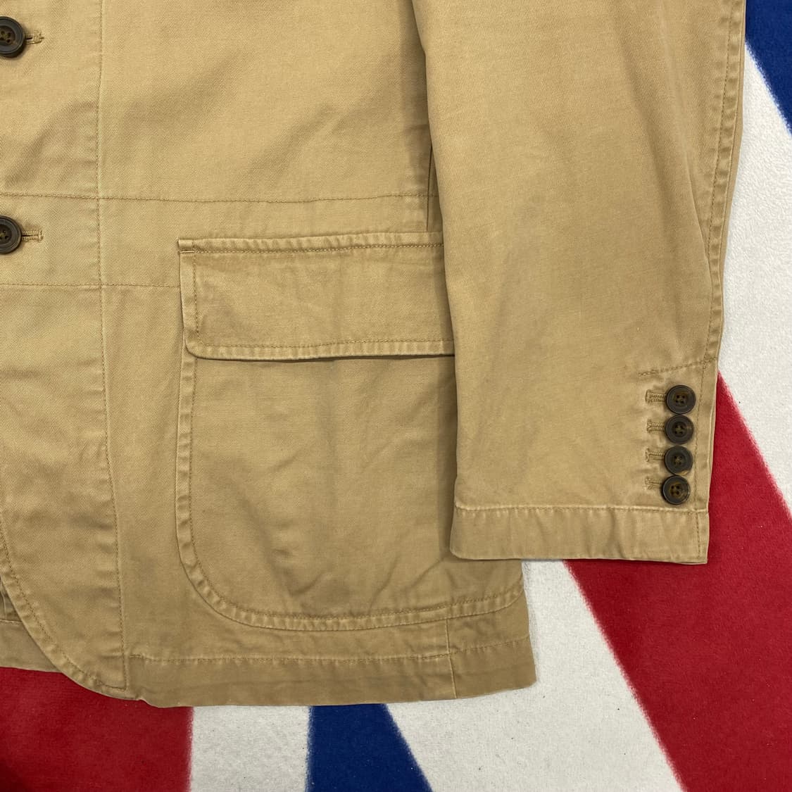 폴로 코튼 블레이져  42R 상품이미지3