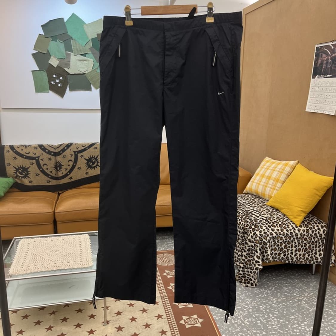 나이키 올드스쿨 캐주얼 스포티 바람막이 트랙팬츠 L C10168 상품이미지3