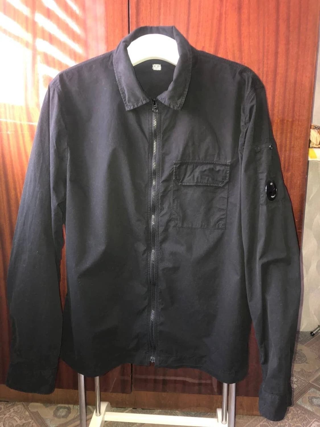 C.P. 컴퍼니  개버딘 지퍼 오버셔츠 상품이미지1