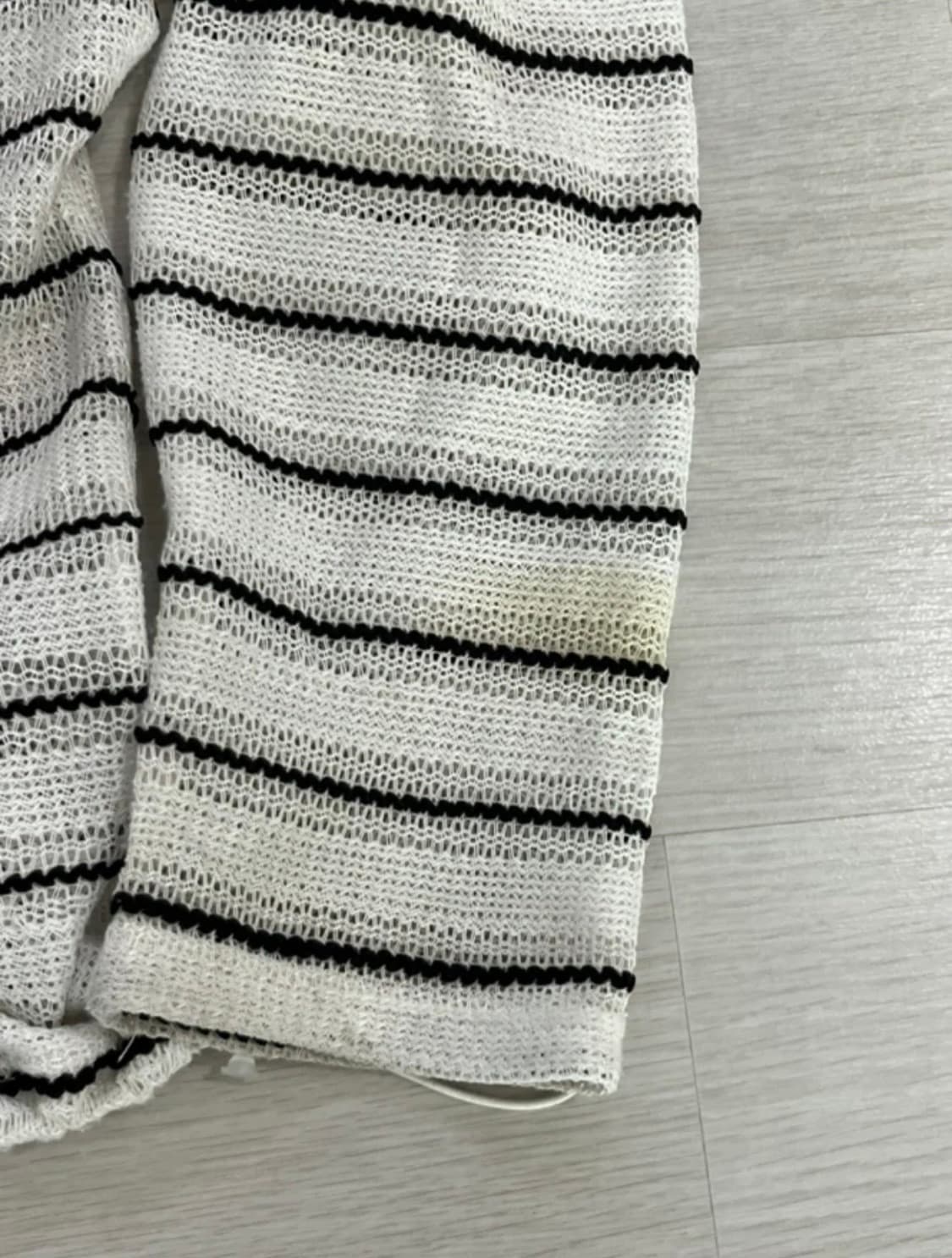 스트라이프 후드 집업 가디건 상품이미지4