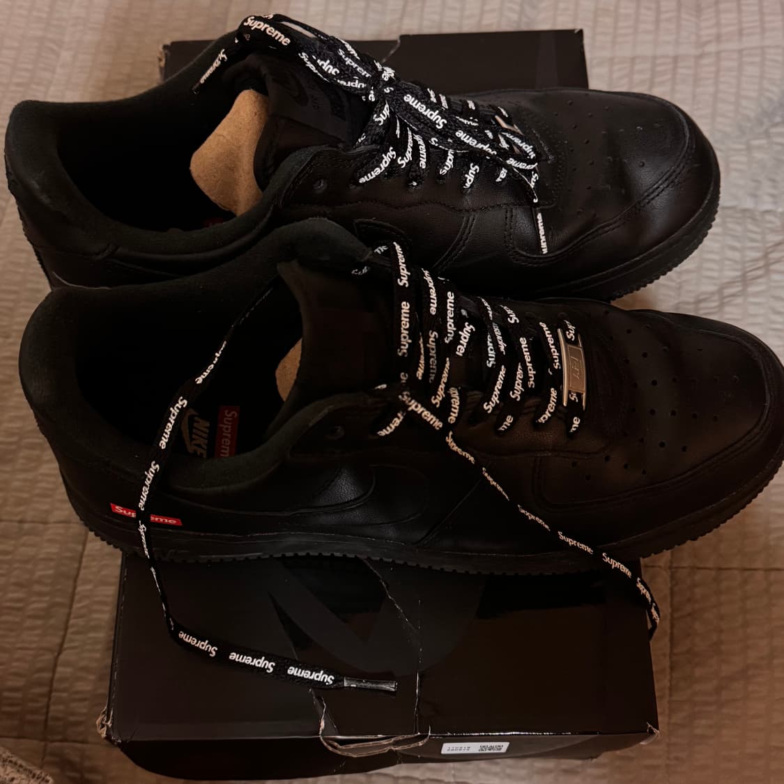 슈프림 에어포스 265 올검 트리플 블랙 상품이미지1