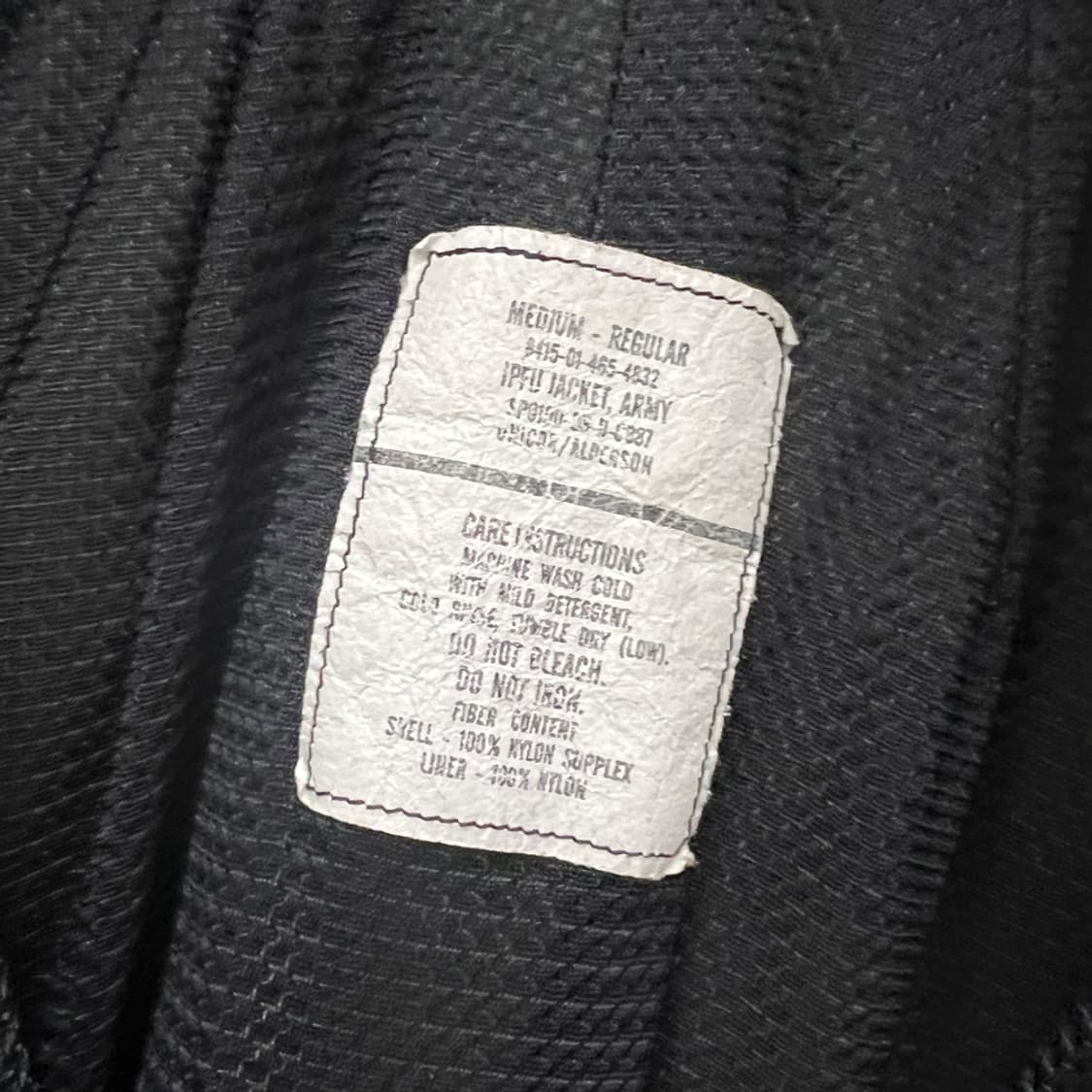 US ARMY IPFU 미군 바람막이 자켓 해외 M 상품이미지4