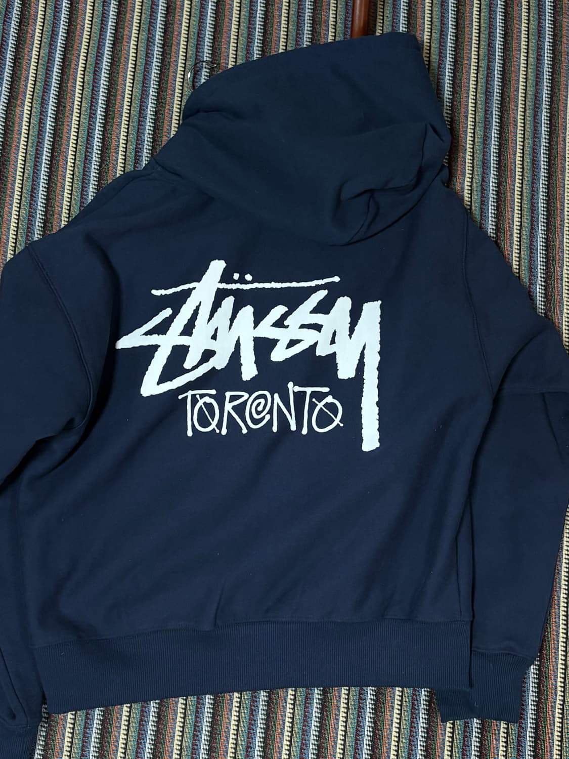 스투시 토론토 후드집업 네이비 [M] 상품이미지1