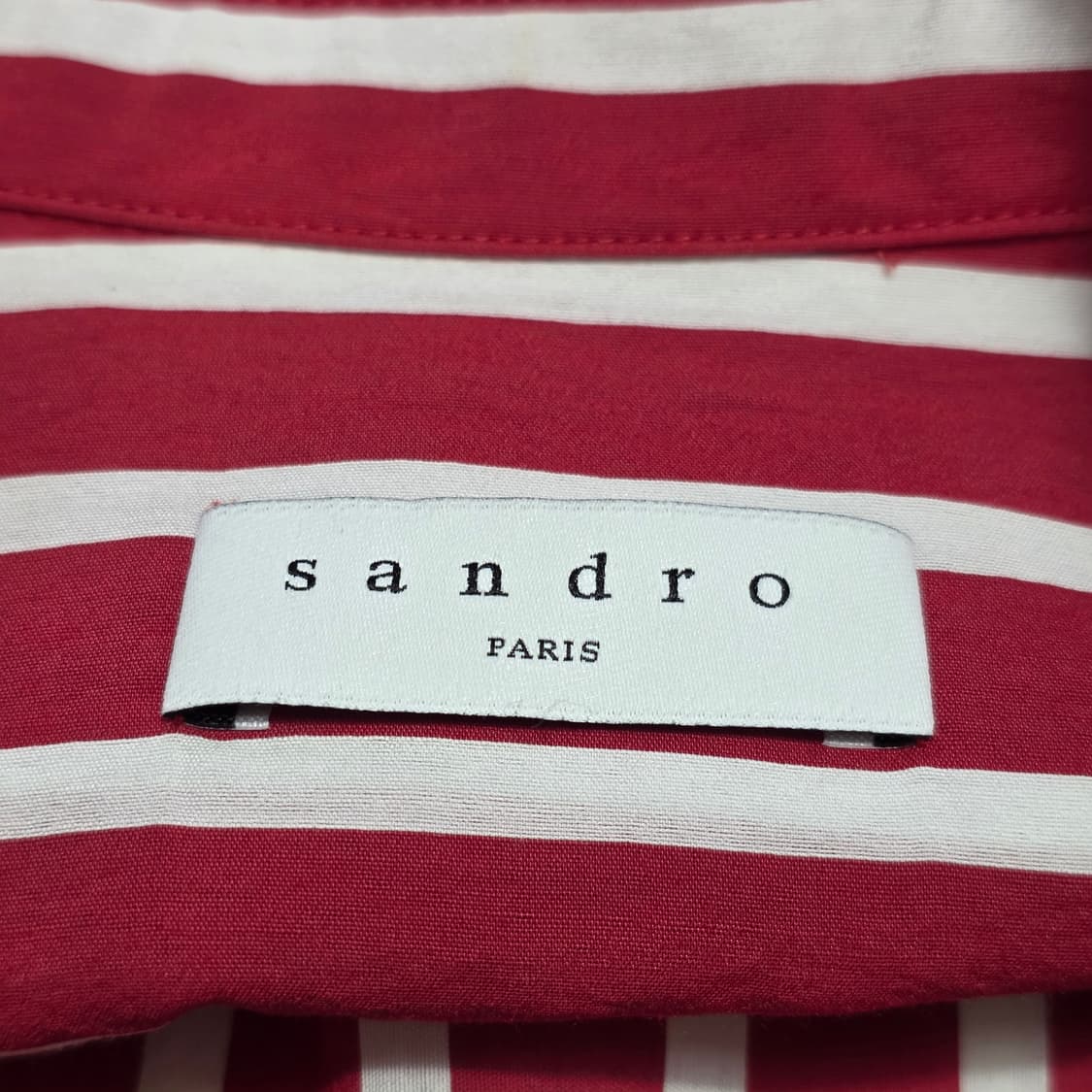 1336  산드로 sandro 스트라이프 랩 원피스 79-43 상품이미지5