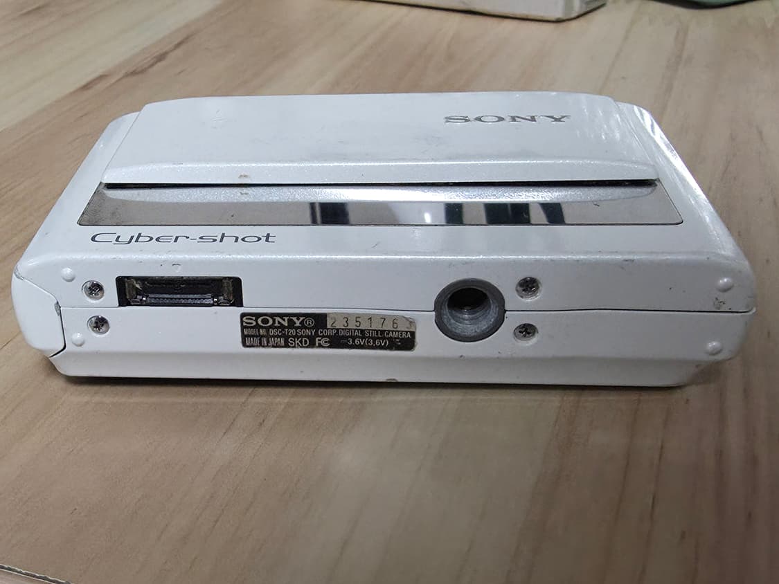 소니 사이버샷 DSC-T20 빈티지 디지털카메라 상품이미지5