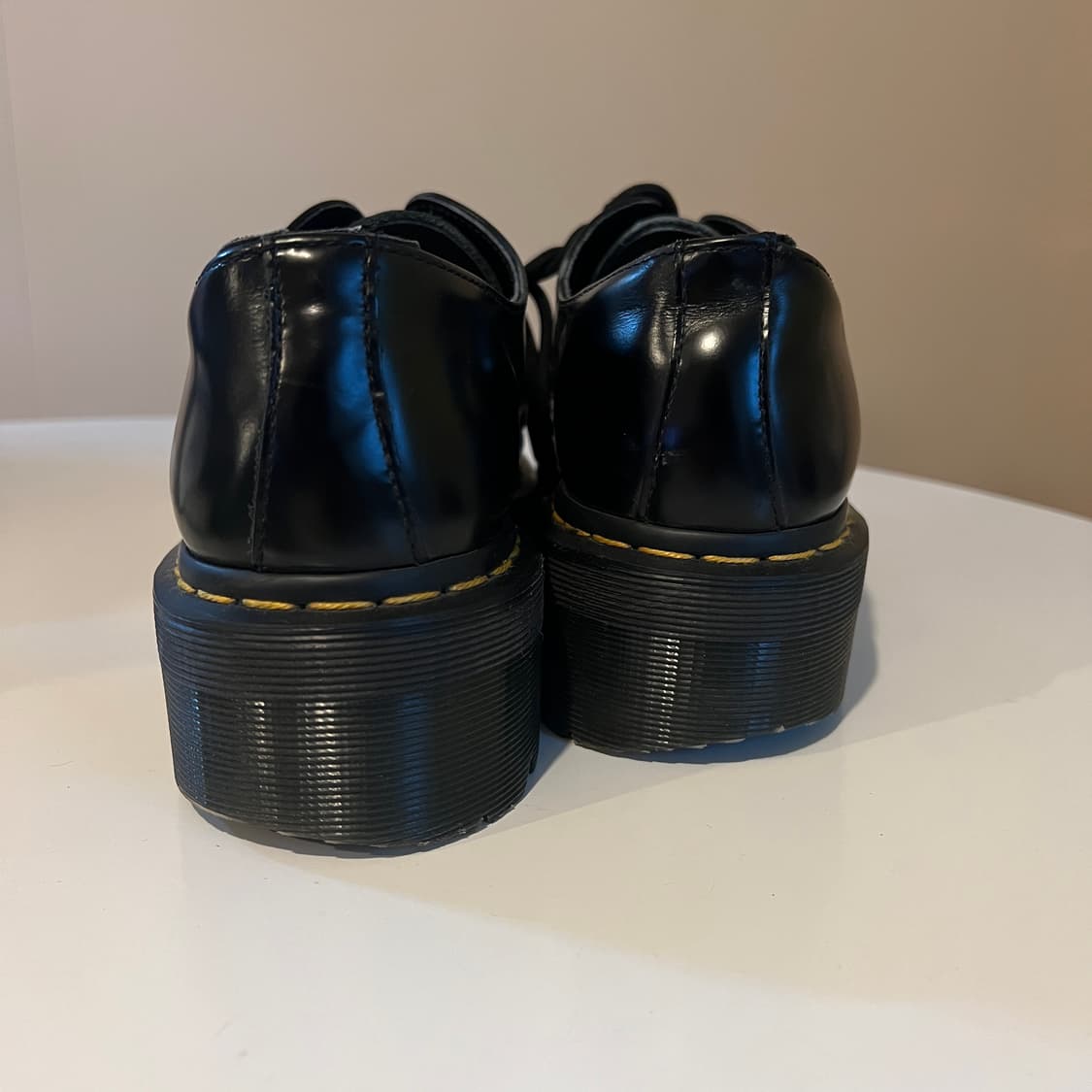 닥터마틴 1461 쿼드 블랙 스무스 더비 슈즈 상품이미지9