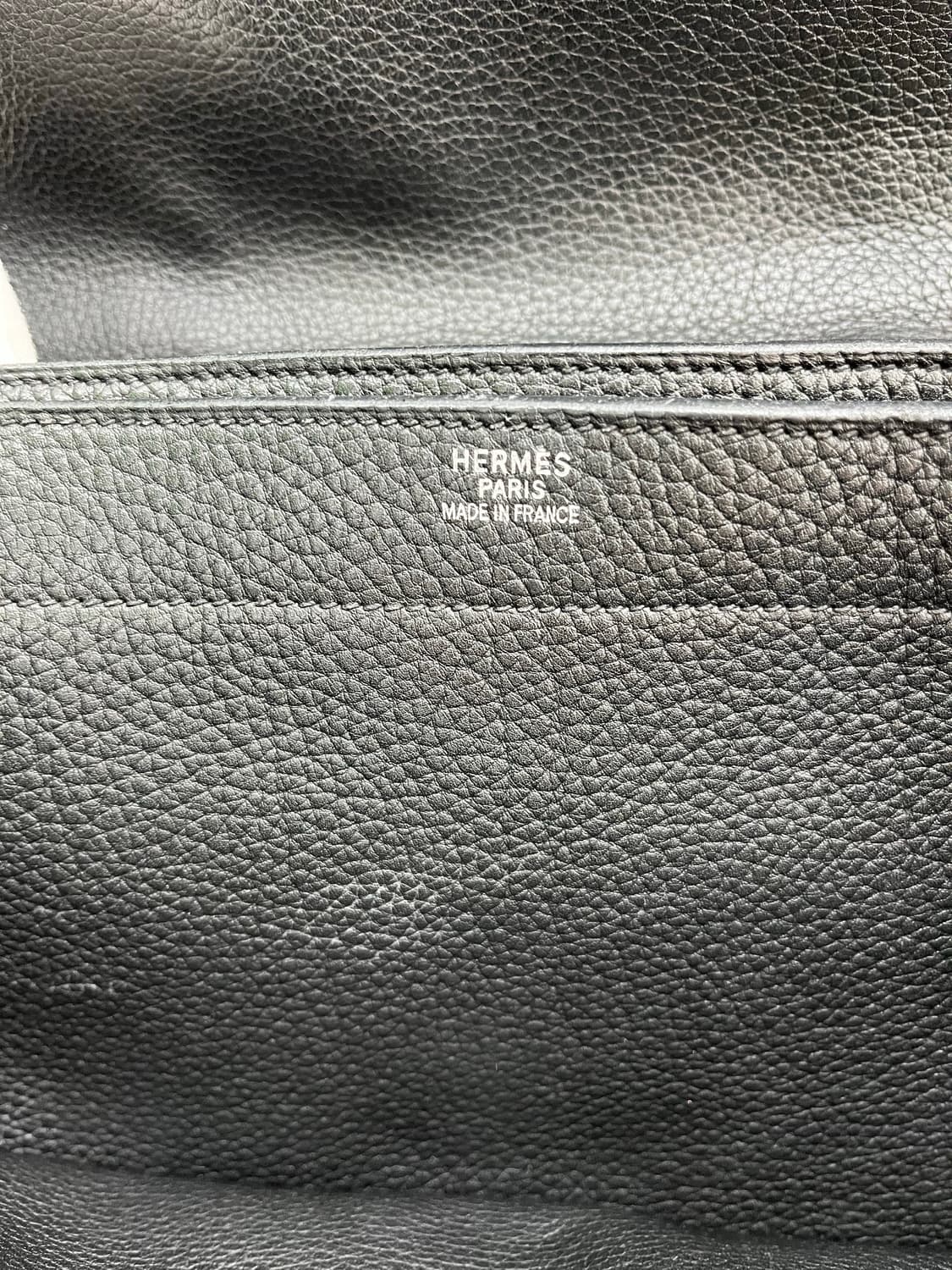 에르메스 삭 아 데페슈 서류 가방 블랙 상품이미지9