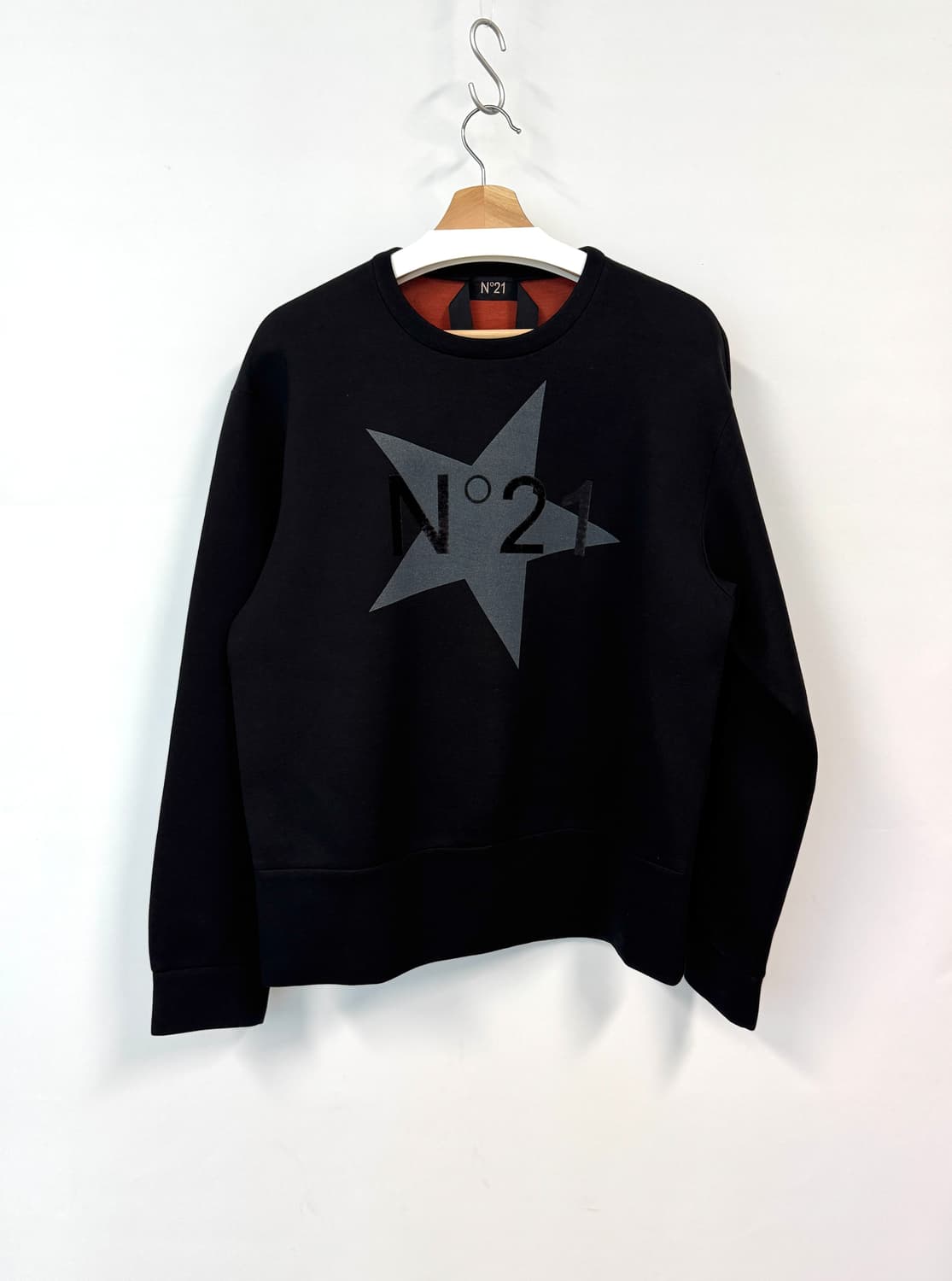 N°21 누메로벤투우노 블랙 스웻셔츠 맨투맨 M 상품이미지1