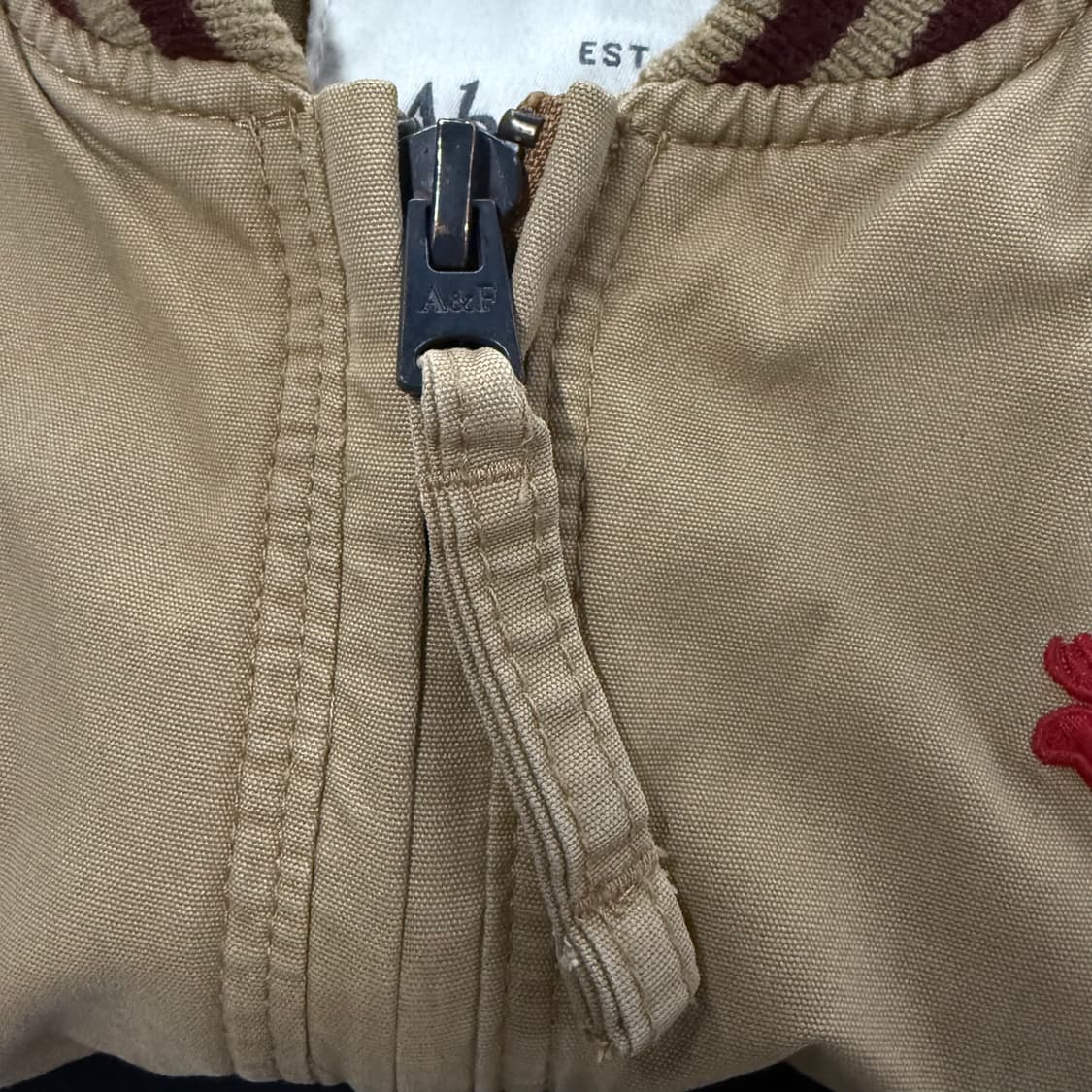 아베크롬비 베이지 자켓 상품이미지5