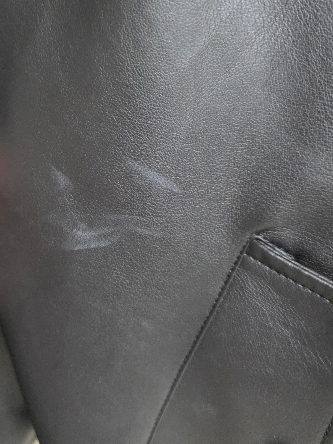 브이투 465-3 VEGAN LEATHER OVERFIT JACKET 상품이미지4