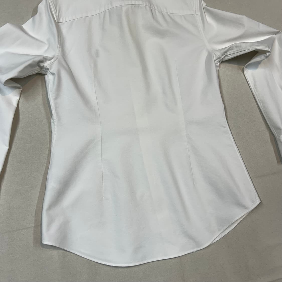 S) 폴로 랄프로렌 클래식 화이트 옥스포드 셔츠 커스텀핏 W35 상품이미지6