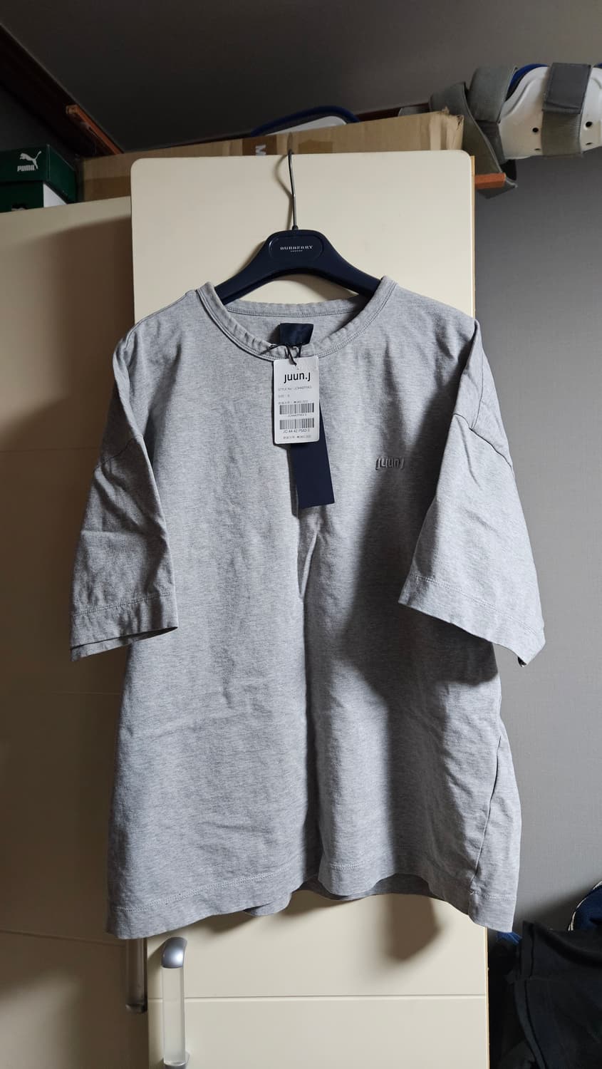 준지 반팔티셔츠 그레이 24시즌 상품이미지1