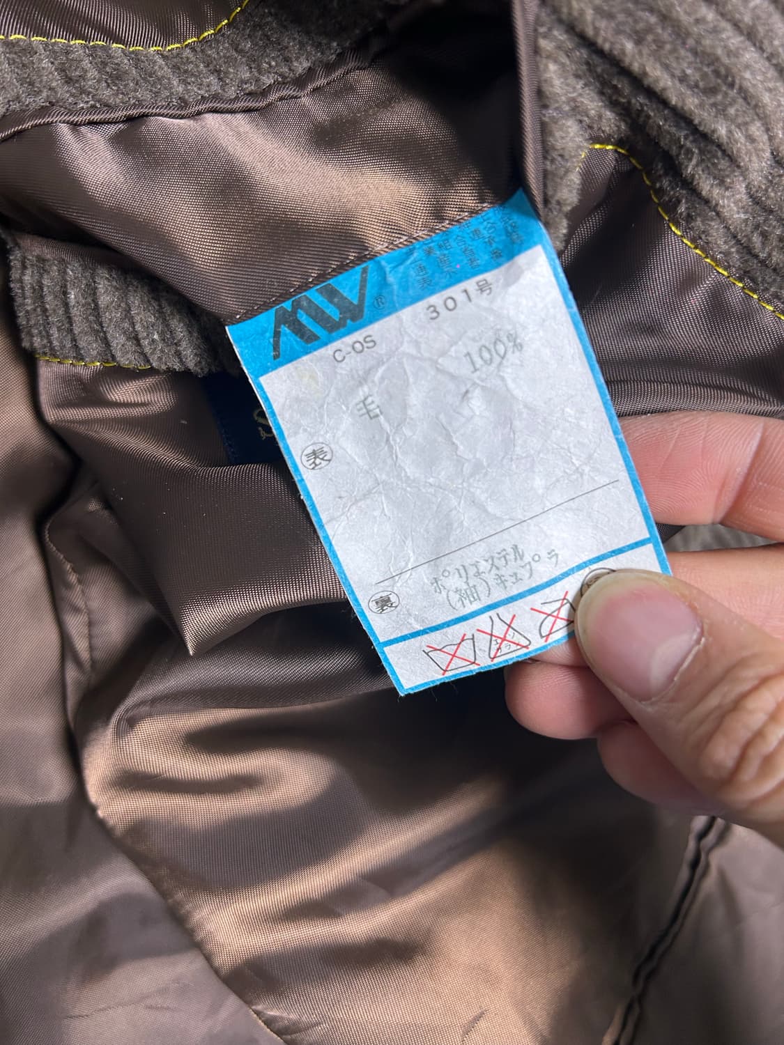 일제 스탠리블랭커 코듀로이 블레이저 105~110 상품이미지5