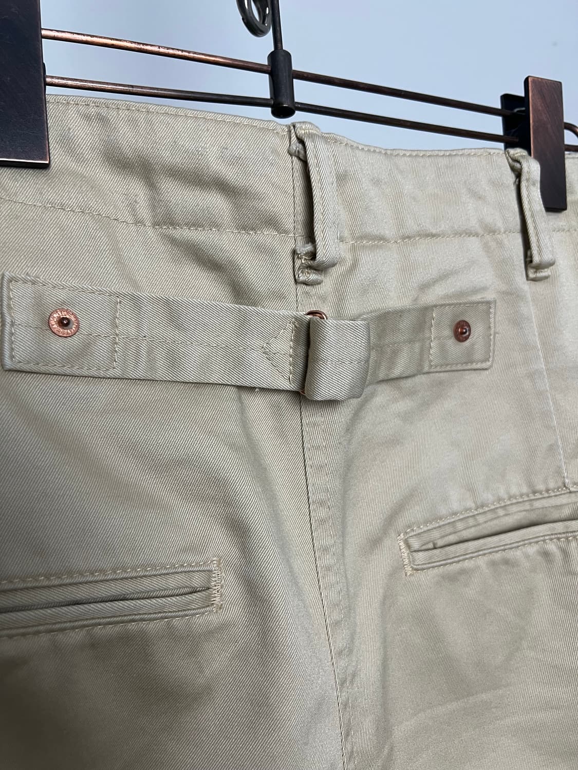 간류 사루엘 팬츠 베이지 치노팬츠 상품이미지3