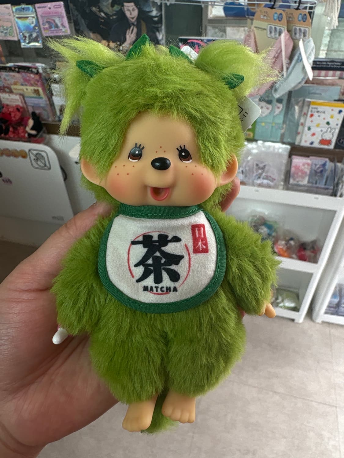 신상 몬치치 인형 키링 말차 상품이미지1