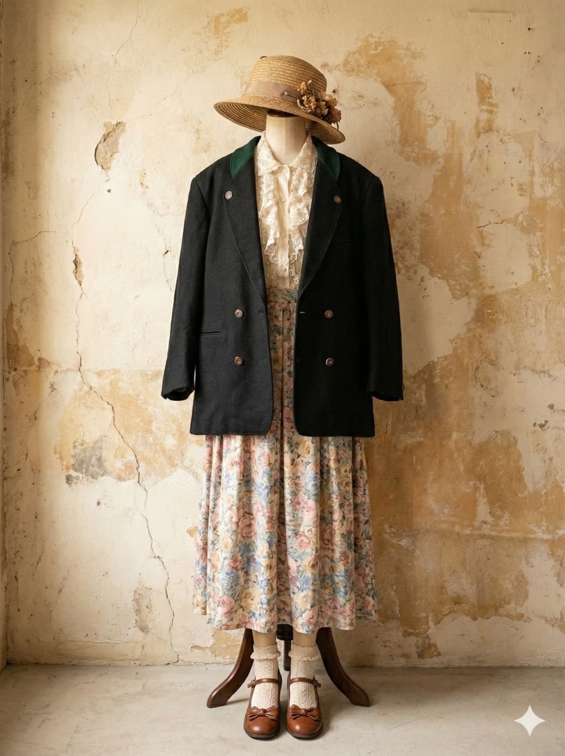 클래식 티롤리안 울자켓 상품이미지2