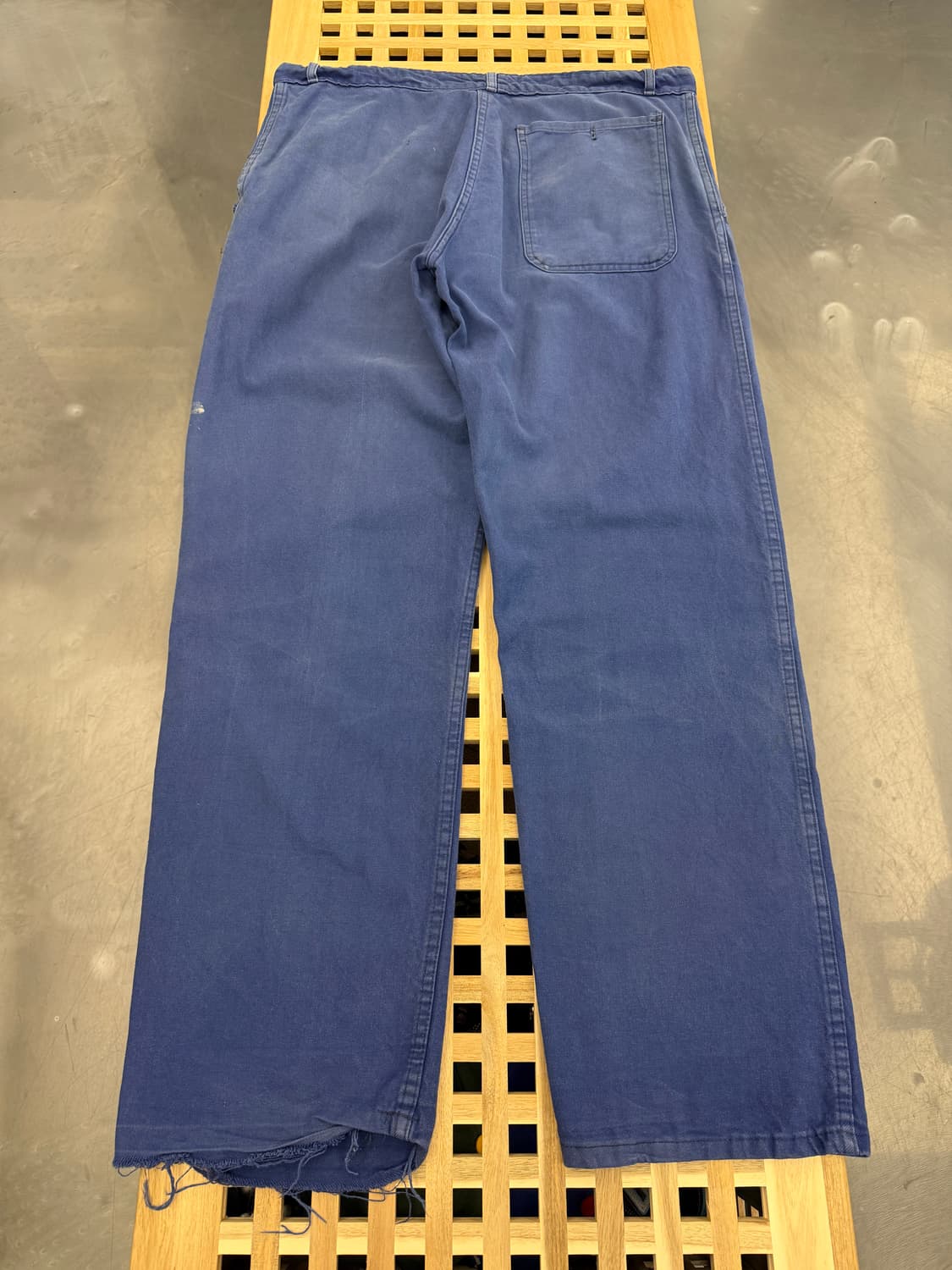 1960s OLD MODEL HARD FADED 빈티지 프렌치워크팬츠 상품이미지2